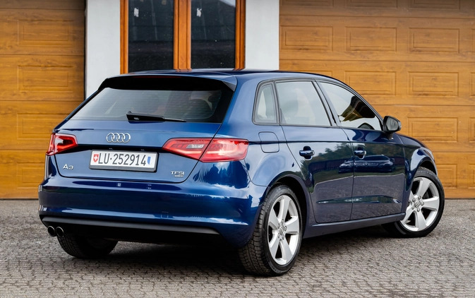 Audi A3 cena 58900 przebieg: 188000, rok produkcji 2014 z Warszawa małe 742